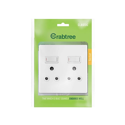 Condere Socket Outlet Double 4x4