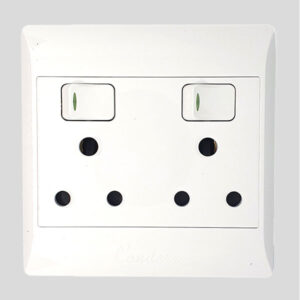 Condere Socket Outlet Double 4x4