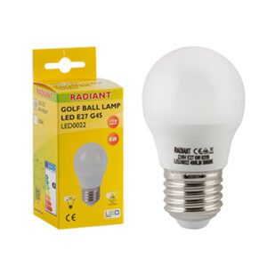 Golf 6 Watt E27(ES) Daylight LED Lamp
