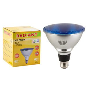 PAR38 8 Watt 220V E27(ES) Spot Blue LED Lamp