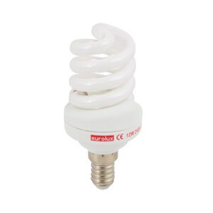 CFL 12 Watt E14 Mini Spiral Daylight Lamp