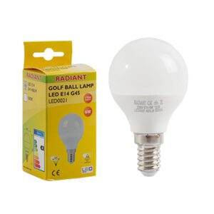 Golf 6 Watt E14(SES) W/W LED Lamp