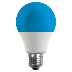 A60 7 Watt E27(ES) Blue LED Lamp