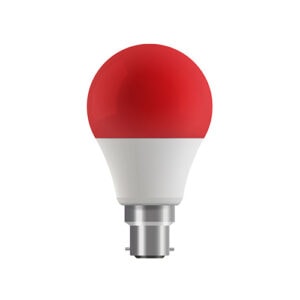 1. Energy-efficient red LED light bulb for smart lighting solutions and electrical installation services by Emco Electrical.