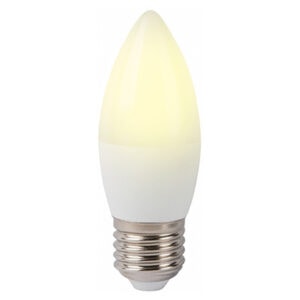 Candle 6 Watt E27(ES) Warm White Dimmable LED Lamp Candle 6 Watt E27(ES) Warm White LED Lamp