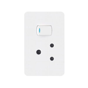 Chint Socket Outlet Single Hori 4x2