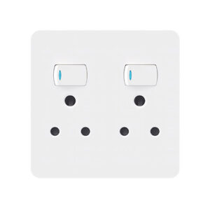 Chint Socket Outlet Double 4x4
