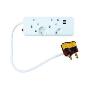 Multiplug Ellies 4 Way+USB