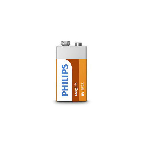 Battery 9V Zinc Philips - Emco Electrical