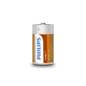 Battery D-Size Zinc Philips