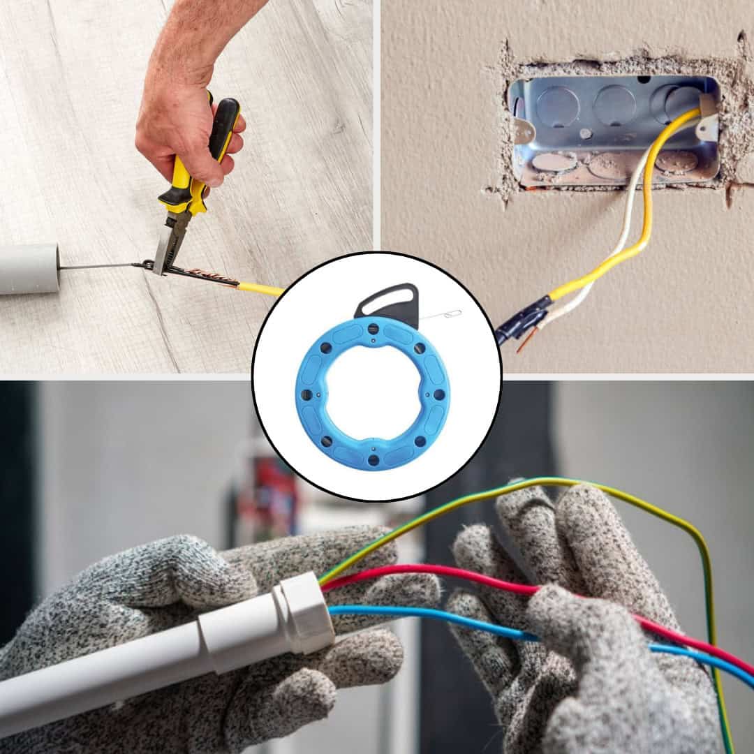 Fish Tape Steel 30m Blue 2 Fish Tape Steel 30m Blue