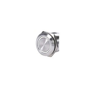 Push Button Weatherproof Round Illum.White PTM/RTB IP65 2A 250V/12V