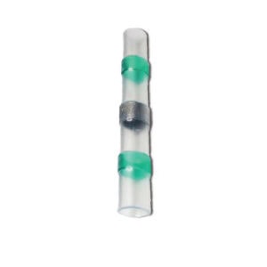 Ferrule Heatshrink+Solder 2.5mm² Green 5pcs