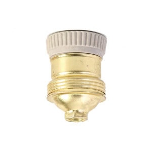Lamp Holder Cord Grip Brass E27(ES)