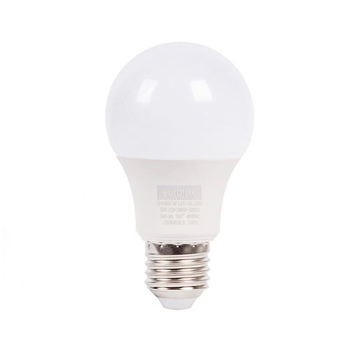 A60 9 Watt E27(ES) Cool White Dimmable LED Lamp 1 A60 9 Watt E27(ES) Cool White Dimmable LED Lamp